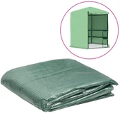 Pozostałe ozdoby ogrodowe - vidaXL Pokrycie do szklarni (6,5025 m), 255x255x194 cm, zielone - miniaturka - grafika 1