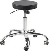 Meble fryzjerskie - Ayala Taboret, hoker fryzjerski czarny H 3 - miniaturka - grafika 1