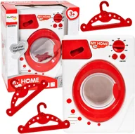 Zabawki AGD - Pralka Automatyczna Na Baterie Led Dźwięk X68 - miniaturka - grafika 1