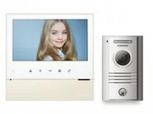 Wideodomofony - Commax Wideodomofon z kamerą CDV-70H WHITE/DRC-40K CDV-70H WHITE/DRC-40 - miniaturka - grafika 1
