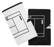 Tenis ziemny - Babolat Reversible Jumbo Wristband (2 szt.) - white 5UA1281-1001 - miniaturka - grafika 1