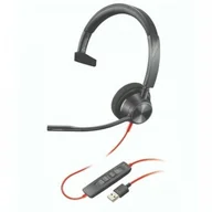 Słuchawki - Plantronics Blackwire C3310-M Czarny - miniaturka - grafika 1