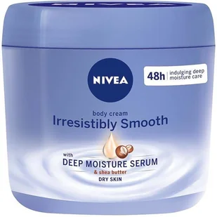 Nivea Irresistibly Smooth Body Cream wygładzający krem do ciała 400ml - Balsamy i kremy do ciała - miniaturka - grafika 2