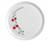 Talerze - Bormioli Rocco Talerz do pizzy Ronda Pomodor 33 cm, - miniaturka - grafika 1