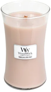 WoodWick Świeca Core WoodWick Vanilla & Sea Salt duża 93191 - Akcesoria do grilla - miniaturka - grafika 2