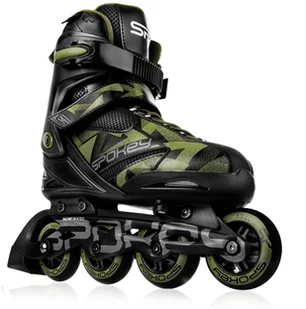 Spokey MAKAN Łyżworol BK/GR 32-35 - Rolki Spokey MAKAN Łyżworol BK/GR 32-35 - Rolki - miniaturka - grafika 3