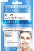 Maseczki do twarzy - Eveline Aqua Hybrid Ukojenie maseczka nawilżająco-łagodząca chłodząca saszetka 2x5ml - miniaturka - grafika 1