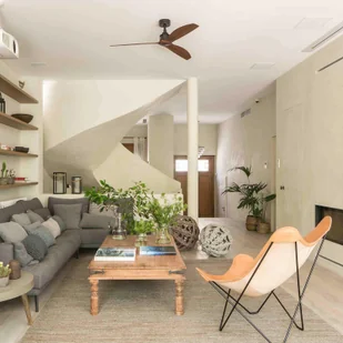 FARO BARCELONA Wentylator Just Fan opcja WiFi czarny orzech - Wentylatory sufitowe - miniaturka - grafika 4