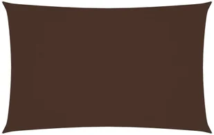 vidaXL Prostokątny żagiel ogrodowy, tkanina Oxford, 4x7 m, brązowy 135823 - Parasole ogrodowe - miniaturka - grafika 2
