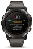 Smartwatch - Garmin Fenix 5X Czarny 010-01989-05 - miniaturka - grafika 1