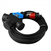 Przedłużacze i rozgałęźniki - Doktorvolt Przedłużacz trójdrożny wtyczka 230V na 3x230V Schuko 50m 9283 DV-9283-3-W-Y-50-DE - miniaturka - grafika 1