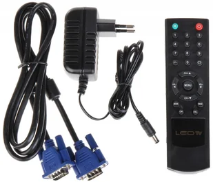 MONITOR VGA, HDMI, AUDIO, 2XVIDEO, USB, PILOT TFT-10/CCTV 10 " TFT-10/CCTV - Akcesoria do monitoringu - miniaturka - grafika 6