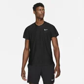 Tenis ziemny - Nike Męska koszulka do tenisa NikeCourt Dri-FIT Advantage - Czerń CV5032-010 - miniaturka - grafika 1