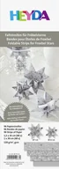 Scrapbooking - Heyda papierowe paski do robienia gwiazdek, srebrne - miniaturka - grafika 1