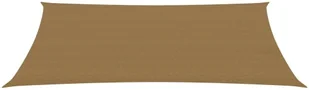 VidaXL Żagiel przeciwsłoneczny, 160 g/m, kolor taupe, 2x4,5 m, HDPE 311395 VidaXL - Parasole ogrodowe - miniaturka - grafika 3