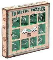 G3 Łamigłówki metalowe 10 sztuk zestaw zielony - Poradniki hobbystyczne - miniaturka - grafika 4