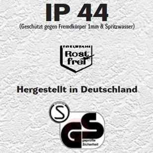 CMD CMD Aqua Long lampa ścienna Stal nierdzewna, 1-punktowy CMD_28/BM - Lampy ścienne - miniaturka - grafika 2