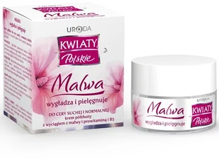 Kwiaty Polskie Krem półtłusty malwa 50ml - Kremy do twarzy - miniaturka - grafika 4