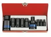 KING TONY zestaw nasadek udarowych, 11 szt 6411MP - Klucze i nasadki - miniaturka - grafika 4