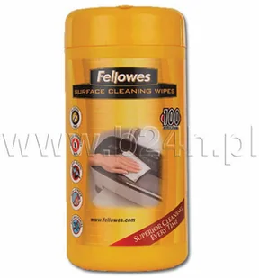 Fellowes Ściereczki nasączone do czyszczenia obudów, tuba, 100 szt. - Teczki i skoroszyty - miniaturka - grafika 2