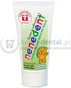 Pasty do zębów - Dentinox Ges NENEDENT Homeopatyczna pasta 50 ml - Homeopatyczna pasta do zębów w fluorem o smaku jabłkowo-bananowym // (PROMOCJA!!! DATA WAŻNOŚCI 03.2019) - miniaturka - grafika 1