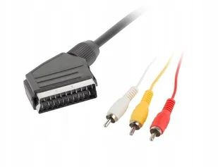 LANBERG LANBERG Kabel Euro-RCA x3 1.8M - Kable - miniaturka - grafika 6