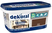 Farby olejne i specjalne - Dekoral Farba Emulsyjna  Polinit Brązowy Pojemność 1 L - miniaturka - grafika 1