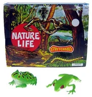 Figurki dla dzieci - Hipo Żaba z groszkiem 11cm 2 rodzaje cena za 1 sztukę / gniotek - miniaturka - grafika 1