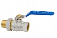 Zawory i kraniki - Zawór Kulowy 1'' Ze Śrubunkiem Rączka Hiszpan - miniaturka - grafika 1