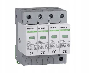 Ogr przep. typ II 275 V AC 20 kA wymienna wkładka 3+N-bieg Ex9UE2 20 3PN 275) - Akcesoria do kolektorów i fotowoltaiki - miniaturka - grafika 3