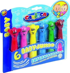 Carioca Flamastry Misiaki 6 kolorów bls - Przybory szkolne - miniaturka - grafika 3