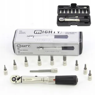 Mighty Klucz dynamometryczny z zestawem końcówek Wersja narzędzia: 2-24 Nm 880275 - Narzędzia rowerowe - miniaturka - grafika 4