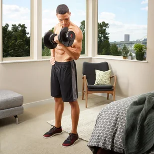 Bowflex Hantla 41 kg 1090I SELECT TECH  - Bowflex 28328-uniw - Hantle i ciężarki - miniaturka - grafika 4