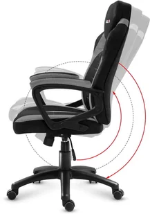 huzaro Force 2.5 GREY MESH - Fotele gamingowe - miniaturka - grafika 8