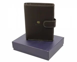 Cefirutti Portfel Męski Duży Pionowy Z Zapinką Skóra Naturalna HT 7680272-9 - Portfele - miniaturka - grafika 10