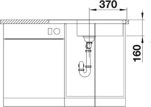 Blanco LANTOS XL 6 S-IF 523140 - Zlewozmywaki - miniaturka - grafika 5