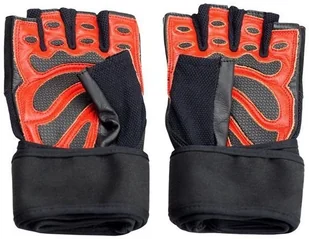 HMS RĘKAWICZKI DO ĆWICZEŃ CZARN-CZERW ROZM S 17-63-205 - Rękawice do ćwiczeń - miniaturka - grafika 2