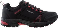 Buty trekkingowe damskie - Hi-Tec Damskie Buty trekkingowe HAPITER LOW WP WO'S 46897-BLK/P RED - miniaturka - grafika 1