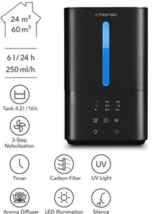 Nawilżacz powietrza Trotec B 4 E - Nawilżacze powietrza - miniaturka - grafika 4