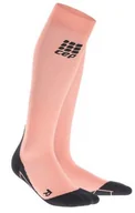 Skarpetki sportowe męskie - CEP Skarpety kompresyjne pastelowe damskie brzoskwiniowe - miniaturka - grafika 1