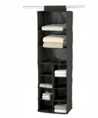 Wieszaki i stojaki - WISZĄCY ORGANIZER PÓŁKA 123x 36x29cm 11przegródek - miniaturka - grafika 1