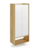 Meble modułowe i akcesoria - Halmar Mobius regał 2D 78x41x179 cm) szary meble modułowe 5979 - miniaturka - grafika 1