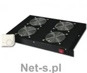 Akcesoria do szaf serwerowych - Digitus Wentylator do szaf sieciowych (DN-19 FAN-4-HO-SW) - miniaturka - grafika 1