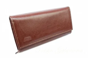 Elkor Portfel Damski (PL) Długi Suwak Wewnątrz Skóra Naturalna - Portfele Elkor Portfel Damski (PL) Długi Suwak Wewnątrz Skóra Naturalna - Portfele - miniaturka - grafika 1