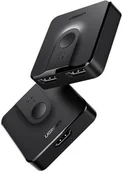 Adaptery i przejściówki - Ugreen Ugreen przełącznik rozdzielacz splitter switcher HDMI - 2x HDMI 1.4v CEC 3D HDCP1.4 4K 30Hz 10,2Gbps EDID czarny (50966) 50966-ugreen - miniaturka - grafika 1