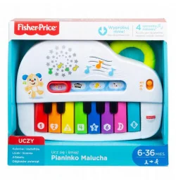 Fisher Price Pianinko malucha GFK02 - Instrumenty muzyczne dla dzieci - miniaturka - grafika 2