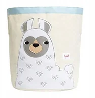 Pojemniki na zabawki - 3Sprouts Kosz na Zabawki Lama White - miniaturka - grafika 1