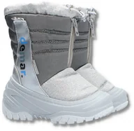 Buty dla dziewczynek - Demar Śniegowce dziecięce TEDDY SILVER 4032E - miniaturka - grafika 1