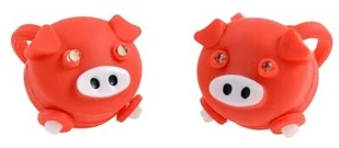 Bottari Zestaw lampek rowerowych Mumps Czerwony - Lampki rowerowe - miniaturka - grafika 2