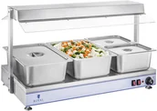 Piece, kotły  i płyty grzejne gastronomiczne - Royal Catering Płyta grzewcza - 1000 x 500 mm - 3 halogeny - 1550 W RCHP-100H RCHP-100H - miniaturka - grafika 1